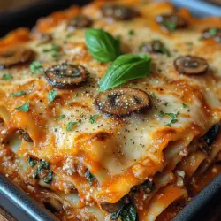 Creating a delicious Mushroom & Spinach Delight Lasagna begins with selecting the right ingredients. Each component plays a crucial role in contributing to the overall flavor, texture, and nutritional value of the dish. Here, we will break down the key players in this delightful recipe.