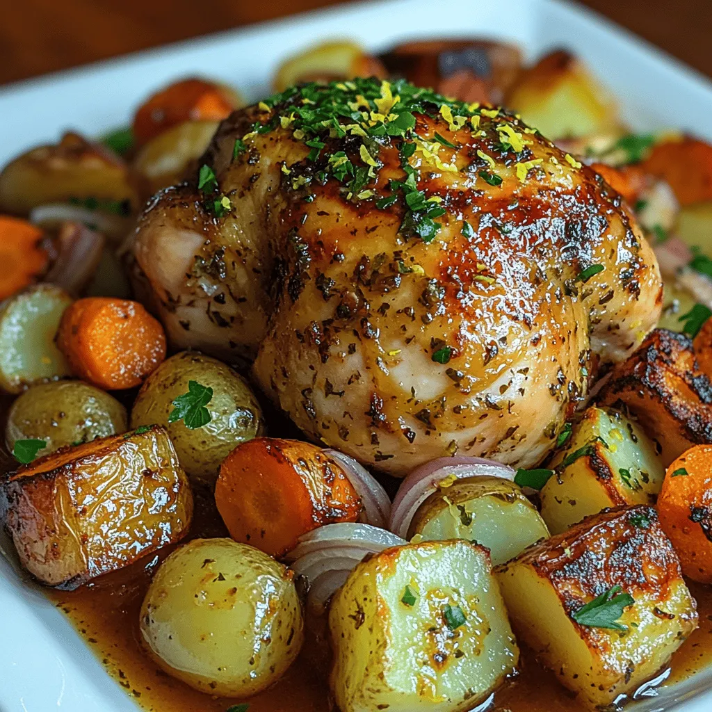 There’s something incredibly comforting about a pot roast chicken. It evokes feelings of warmth and nostalgia, bringing families together around the dinner table to share hearty meals and create lasting memories. This Zesty Lemon Herb Pot Roast Chicken elevates the traditional recipe by infusing it with vibrant flavors that awaken the palate. The bright acidity of lemons combined with fragrant herbs transforms a classic dish into a refreshing feast that is perfect for any occasion.