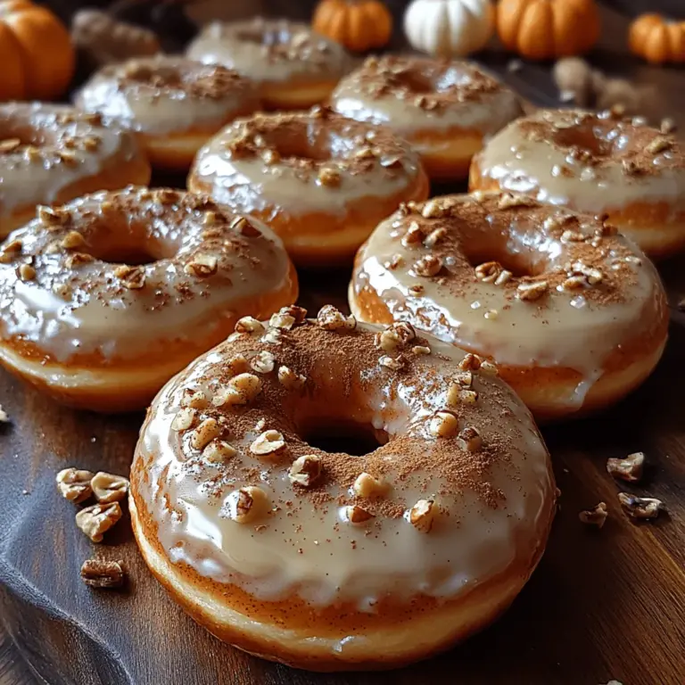 As the air turns crisp and leaves begin to fall, the sweet scent of pumpkin spice wafts through bakeries and homes alike, signaling the arrival of autumn. This seasonal flavor has quickly become a staple, gracing everything from lattes to pastries, and capturing the hearts of many. Among the myriad of pumpkin-flavored treats, Pumpkin Spice Delight Donuts stand out as a delightful, healthier alternative to traditional fried donuts.