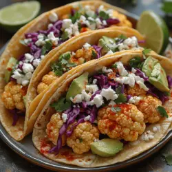 In recent years, plant-based meals have surged in popularity as more individuals embrace healthier eating habits and seek sustainable food options. One culinary delight that has captured the hearts (and appetites) of many is the taco. Tacos are not only delicious but also incredibly versatile, allowing for a range of fillings that cater to various dietary preferences, from meat lovers to vegans. Among the delightful options, Spicy Roasted Cauliflower Tacos stand out as a healthy, flavorful, and satisfying dish that brings a fresh twist to traditional taco fare.