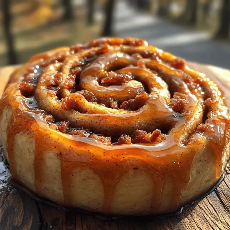 Imagine the warm, inviting aroma of freshly baked cinnamon rolls wafting through your kitchen, but with a decadent twist that elevates this classic treat to new heights. Welcome to the world of Bourbon Maple Bacon Cinnamon Rolls—where the sweet, comforting flavors of traditional cinnamon rolls meet the rich, smoky allure of bacon and the deep, complex notes of bourbon. This recipe transcends the ordinary, creating a breakfast or dessert that is sure to impress and satisfy any palate.