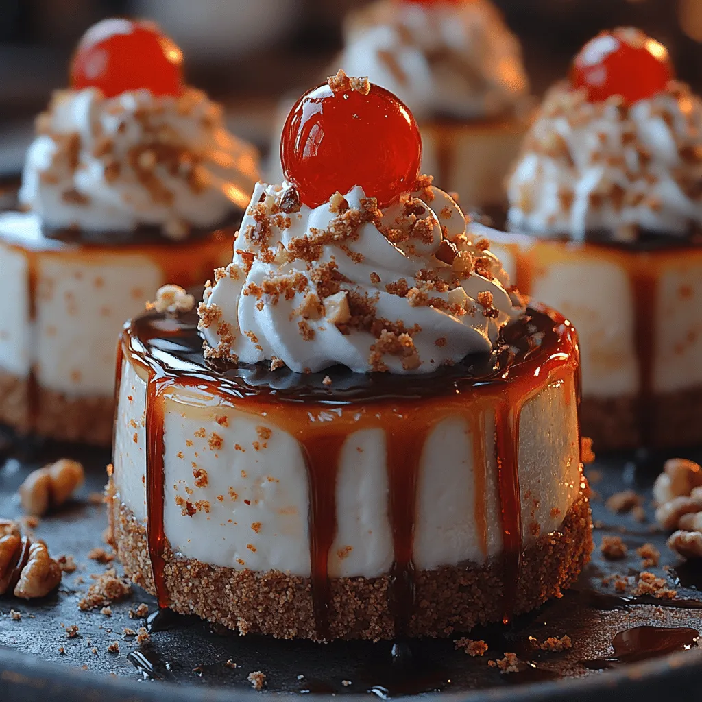 Explore the delightful world of desserts with our Banana Bliss Mini Cheesecakes! This recipe combines the rich creaminess of cheesecake with the natural sweetness of bananas, creating an irresistible treat perfect for any occasion. Whether you’re hosting a gathering, celebrating a special event, or simply satisfying your sweet tooth, these mini cheesecakes offer a delightful fusion of flavors and textures that will leave your guests enchanted and asking for seconds.