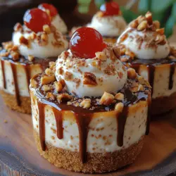 Explore the delightful world of desserts with our Banana Bliss Mini Cheesecakes! This recipe combines the rich creaminess of cheesecake with the natural sweetness of bananas, creating an irresistible treat perfect for any occasion. Whether you’re hosting a gathering, celebrating a special event, or simply satisfying your sweet tooth, these mini cheesecakes offer a delightful fusion of flavors and textures that will leave your guests enchanted and asking for seconds.
