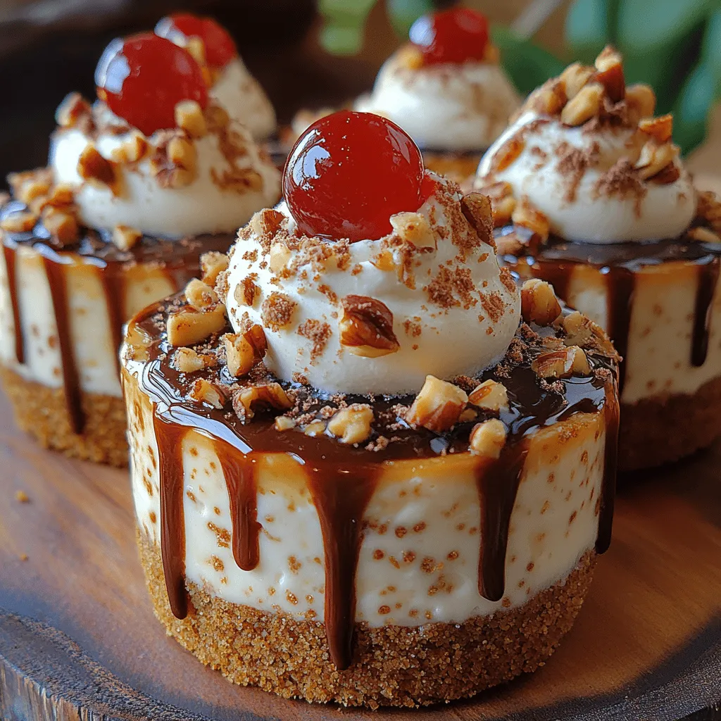 Explore the delightful world of desserts with our Banana Bliss Mini Cheesecakes! This recipe combines the rich creaminess of cheesecake with the natural sweetness of bananas, creating an irresistible treat perfect for any occasion. Whether you’re hosting a gathering, celebrating a special event, or simply satisfying your sweet tooth, these mini cheesecakes offer a delightful fusion of flavors and textures that will leave your guests enchanted and asking for seconds.