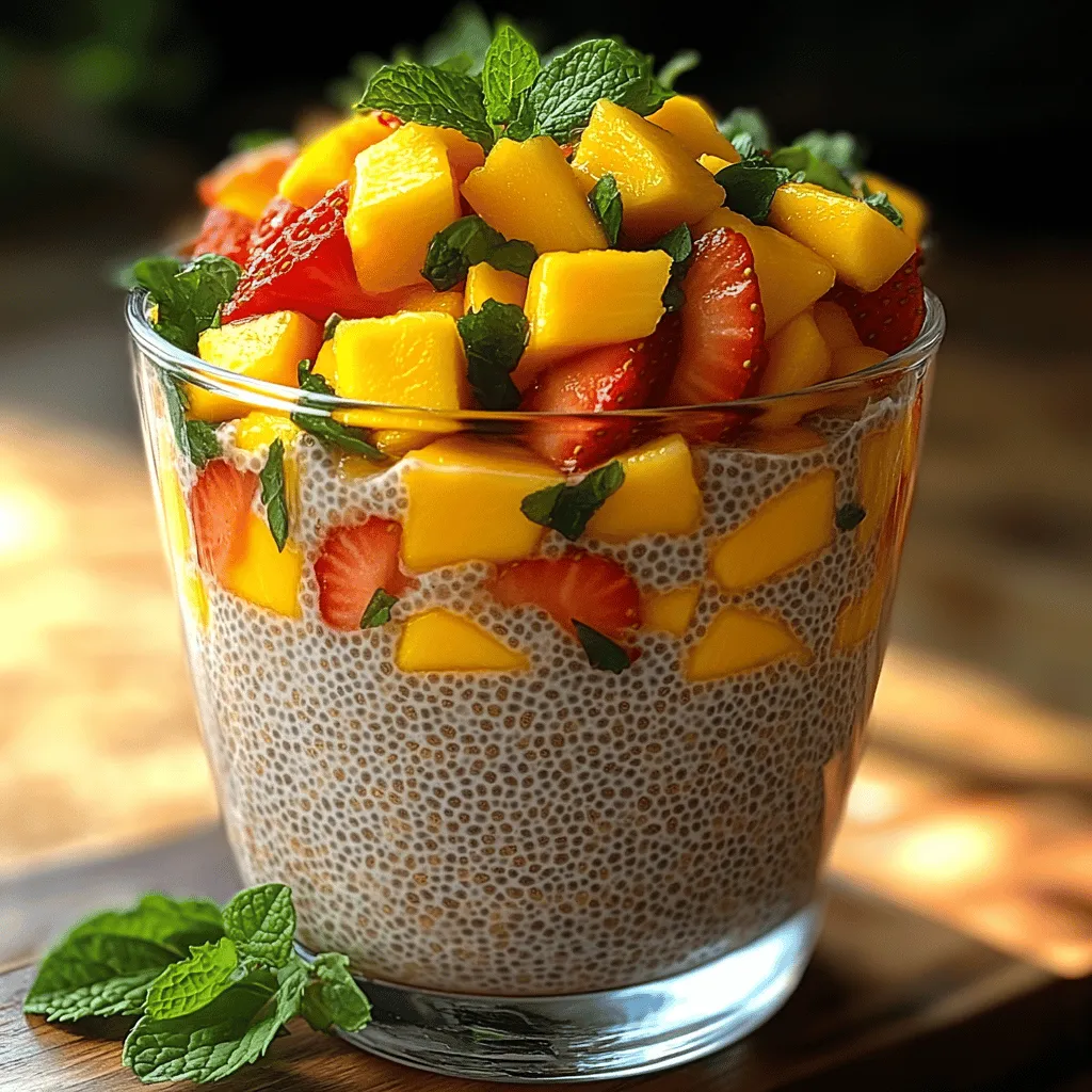 In the world of health foods, chia pudding has carved out a well-deserved niche as a delicious and nutritious option that appeals to health-conscious eaters and dessert lovers alike. With its unique texture and versatility, chia pudding can be customized to suit any palate. Among the myriad of flavor combinations, the Tropical Bliss Mango Strawberry Chia Pudding stands out as a refreshing and vibrant choice, perfect for breakfast, a snack, or even a light dessert.