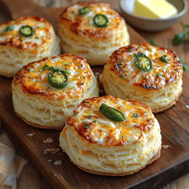 Mornings can often feel rushed and chaotic, leaving little time for a nourishing breakfast. However, starting your day with a delicious meal can set a positive tone for the hours ahead. Enter Spicy Cheesy Morning Bliss, a recipe that not only tantalizes your taste buds but also fuels your body with the energy it needs. This dish combines the rich flavors of sharp cheddar cheese and the zesty kick of pickled jalapeños, making it a perfect choice for breakfast lovers who crave something unique and satisfying.