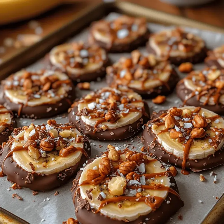 In the world of healthy snacking, finding the perfect balance between indulgence and nutrition can sometimes feel like a daunting task. However, the rise of innovative recipes has made it easier than ever to enjoy treats that are both satisfying and health-conscious. One such delightful creation is the Choco-Banana Bliss Bark—a treat that beautifully marries the rich, decadent flavor of dark chocolate with the natural sweetness of bananas. This recipe not only pleases your taste buds but also nourishes your body, making it an ideal option for various occasions, whether you're looking for a midday pick-me-up, a post-workout snack, or a crowd-pleasing dessert to share with friends and family.