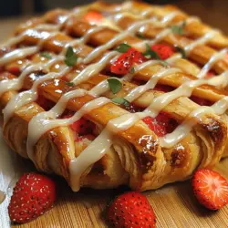 Danish pastries are a beloved treat that has captured the hearts (and taste buds) of food lovers around the world. Known for their delicate, flaky texture and delightful fillings, these pastries have become a staple in bakeries and homes alike. Among the myriad of flavors and styles, the Heavenly Strawberry Bliss Danish stands out as a quintessential indulgence, perfect for any occasion—be it a leisurely brunch, a festive gathering, or simply a sweet treat to enjoy with your afternoon coffee.
