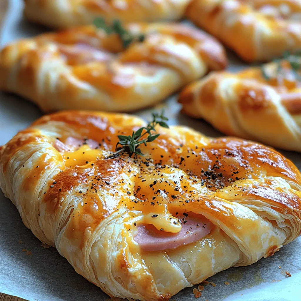 Puff pastry is more than just a flaky, golden crust; it is a versatile ingredient that opens the door to a world of savory delights. Known for its airy texture and buttery flavor, puff pastry can elevate any dish, transforming simple ingredients into something extraordinary. One of the most enticing ways to enjoy this culinary staple is through Savory Puff Pastry Ham and Cheese Twists.
