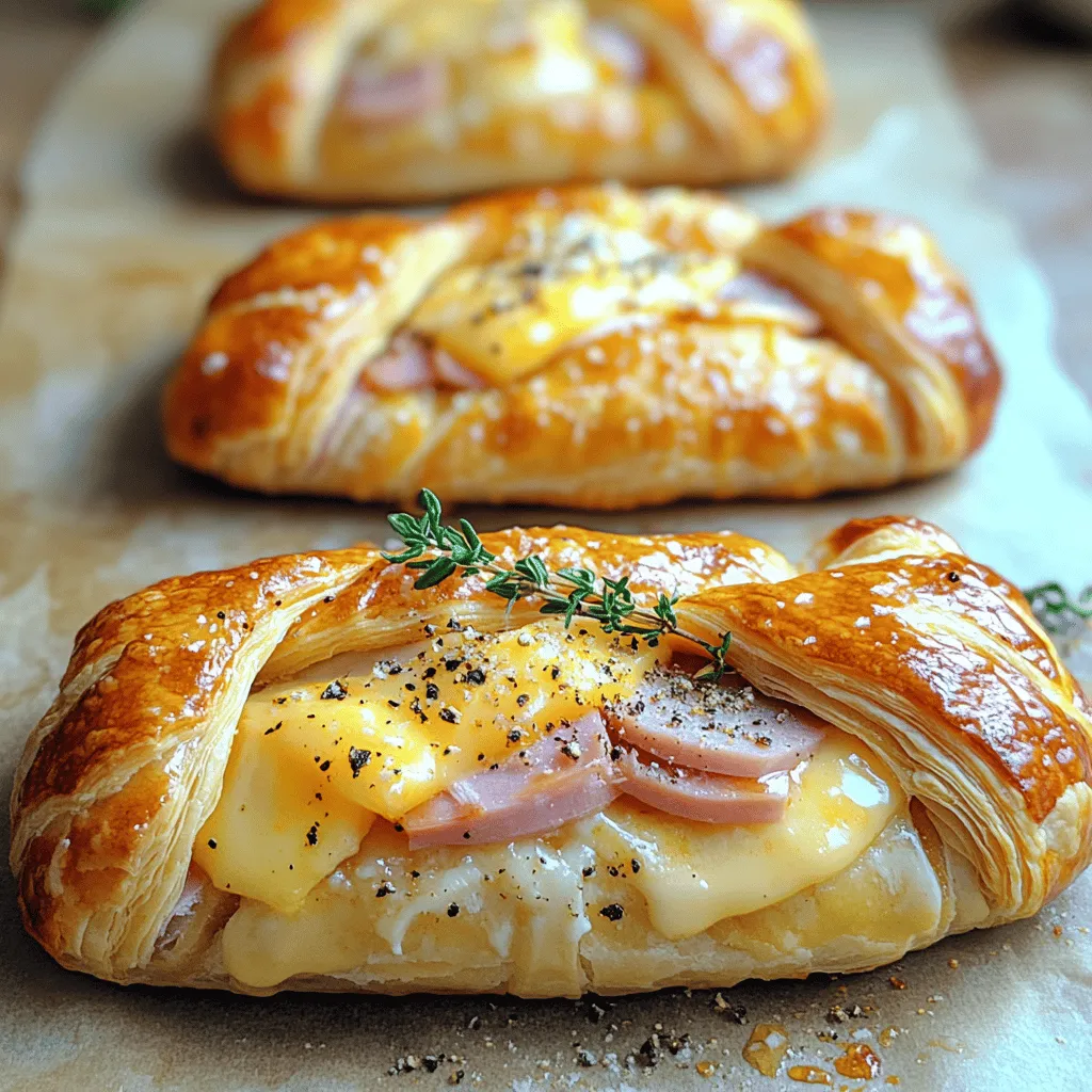 Puff pastry is more than just a flaky, golden crust; it is a versatile ingredient that opens the door to a world of savory delights. Known for its airy texture and buttery flavor, puff pastry can elevate any dish, transforming simple ingredients into something extraordinary. One of the most enticing ways to enjoy this culinary staple is through Savory Puff Pastry Ham and Cheese Twists.