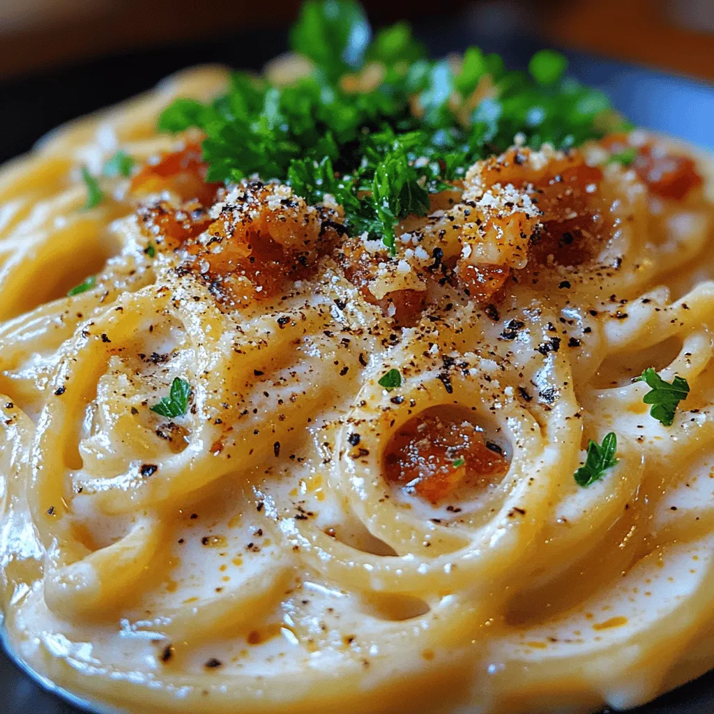 Spaghetti Carbonara is more than just a dish; it's a culinary experience steeped in tradition and flavor that transports you straight to the heart of Italy. This classic Italian dish has delighted food lovers for generations, embodying the essence of Italian cooking: simplicity and high-quality ingredients. The combination of al dente spaghetti, rich and creamy sauce, and the indulgent crunch of crispy pancetta creates a harmony of flavors that is both comforting and elegant.
