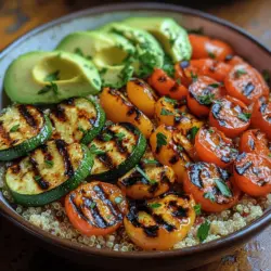 In recent years, the demand for healthy, plant-based meals has surged as more individuals recognize the benefits of incorporating fresh, whole foods into their diets. With an increasing focus on wellness and sustainability, people are gravitating towards meals that are not only nutritious but also visually appealing. One dish that perfectly embodies these qualities is the Grilled Veggie Quinoa Bowl.