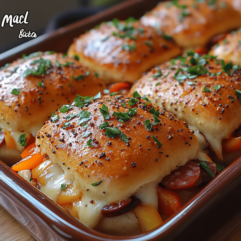 To create the perfect Sizzling Hot Italian Sub Sliders, it’s essential to understand the role of each ingredient. The right combination not only enhances the flavor but also ensures that every slider is a culinary delight. Let’s break down the key components that come together to create this mouthwatering dish.