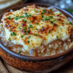 French Onion Soup is a timeless classic that has warmed hearts and kitchens since the 18th century. Its rich, savory flavors derived from slowly caramelized onions, aromatic herbs, and a hearty broth have made it a beloved staple in French cuisine across the globe. Traditionally served with a crusty baguette topped with melted cheese, French Onion Soup is often celebrated as the ultimate comfort food. However, as food enthusiasts continuously seek innovative ways to reinterpret classic recipes, we present a delightful twist: French Onion Soup Rice Delight.
