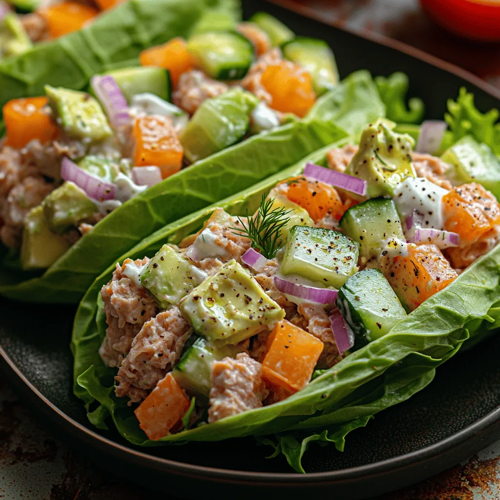In today’s fast-paced world, the emphasis on healthy eating has never been more pronounced. As people become increasingly aware of the impact of their dietary choices on overall health, there is a growing demand for nutritious, easy-to-make recipes that do not compromise on flavor. Enter the Avocado Tuna Salad Wraps—a delightful dish that embodies this trend perfectly. This recipe is not only simple and quick to prepare but also rich in nutrients, making it an ideal option for both lunch and dinner.