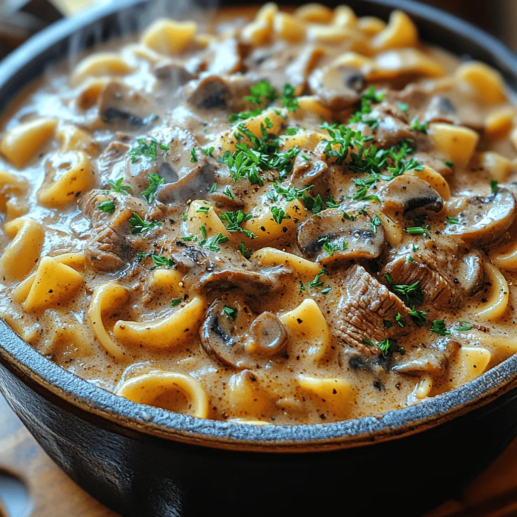 Beef stroganoff is a classic comfort food that has warmed hearts and filled bellies for generations. With its rich, creamy sauce enveloping tender strips of beef and perfectly cooked noodles, this dish delivers an irresistible combination of flavors and textures. As a staple in many households, beef stroganoff has earned its place in the pantheon of beloved recipes, often associated with family gatherings, festive occasions, or simply a cozy night in.