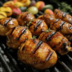 To create the perfect Honey Peach Grilled Drumsticks, it's essential to understand the key ingredients that work harmoniously to deliver incredible flavor and nutrition. Let’s dive into each component and explore their benefits and roles in this delightful dish.