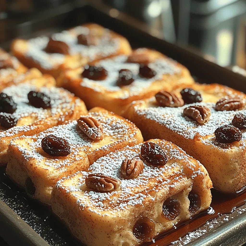 There's something undeniably comforting about a warm, gooey slice of Cinnamon Raisin French Toast Bake. This delightful breakfast dish is perfect for leisurely mornings, family gatherings, or even holiday brunches. Imagine waking up to the sweet aroma of cinnamon wafting through your kitchen, inviting everyone to the breakfast table. This recipe not only tantalizes your taste buds but also provides an effortless way to serve a crowd, making it an ideal choice for those cherished moments with loved ones.