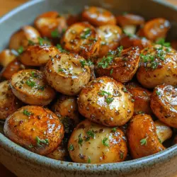 When it comes to versatile ingredients that elevate a dish, mushrooms reign supreme. Their unique umami flavor and meaty texture make them a favorite in various cuisines worldwide. The recipe for Savory Garlic Herb Roasted Mushrooms is not just an ordinary side dish; it's an exquisite blend of flavors that will captivate your taste buds and enhance any meal. Whether you're a passionate home cook or a busy parent looking for quick yet flavorful options, this recipe promises to deliver satisfaction in every bite.