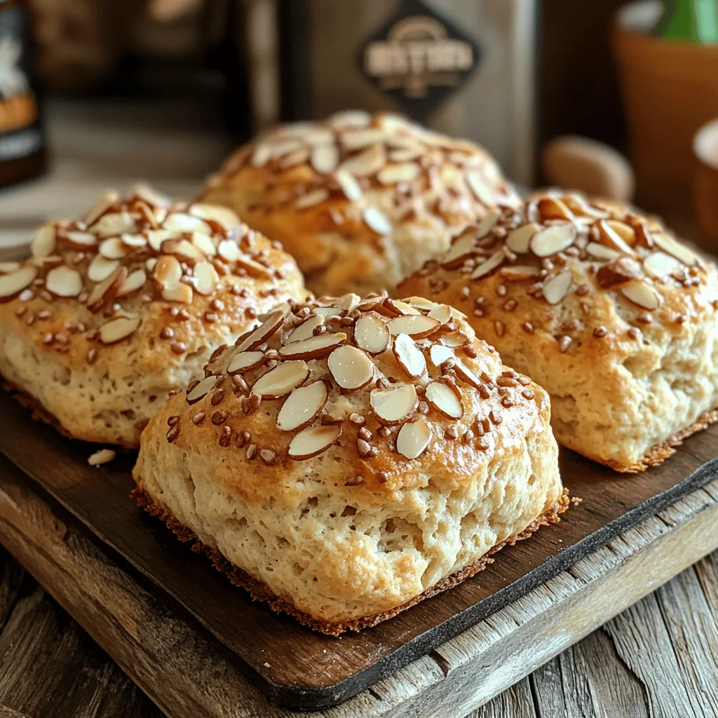 Indulging in a warm, buttery scone is one of life's simple pleasures, especially when it comes to the rich, nutty flavor of almond. These Heavenly Almond Scones are not only easy to prepare but also perfect for breakfast, brunch, or an afternoon treat. With a tender crumb and a delightful crunch from the sliced almonds, this recipe will quickly become a favorite in your household. In this article, we’ll explore the ingredients, instructions, and the delightful history behind scones, ensuring that your baking experience is both enjoyable and rewarding.