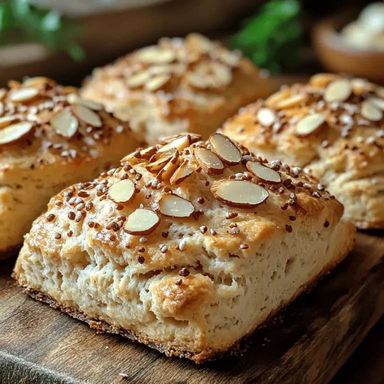 Indulging in a warm, buttery scone is one of life's simple pleasures, especially when it comes to the rich, nutty flavor of almond. These Heavenly Almond Scones are not only easy to prepare but also perfect for breakfast, brunch, or an afternoon treat. With a tender crumb and a delightful crunch from the sliced almonds, this recipe will quickly become a favorite in your household. In this article, we’ll explore the ingredients, instructions, and the delightful history behind scones, ensuring that your baking experience is both enjoyable and rewarding.