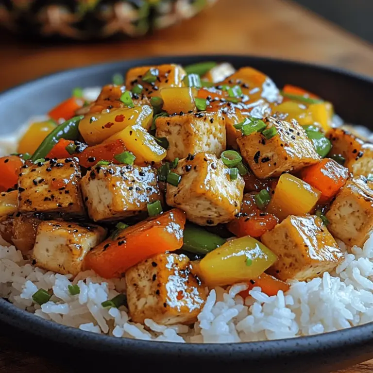 In recent years, plant-based diets have surged in popularity, driven by a growing awareness of health, sustainability, and ethical concerns surrounding traditional meat consumption. With an increasing number of people seeking to incorporate more vegetables and plant-based proteins into their meals, the culinary world has responded with a vibrant array of recipes that celebrate these ingredients. Among these delicious dishes is the Tangy Delight Tofu Stir Fry—a colorful, easy-to-make meal that not only satisfies the palate but also nourishes the body.