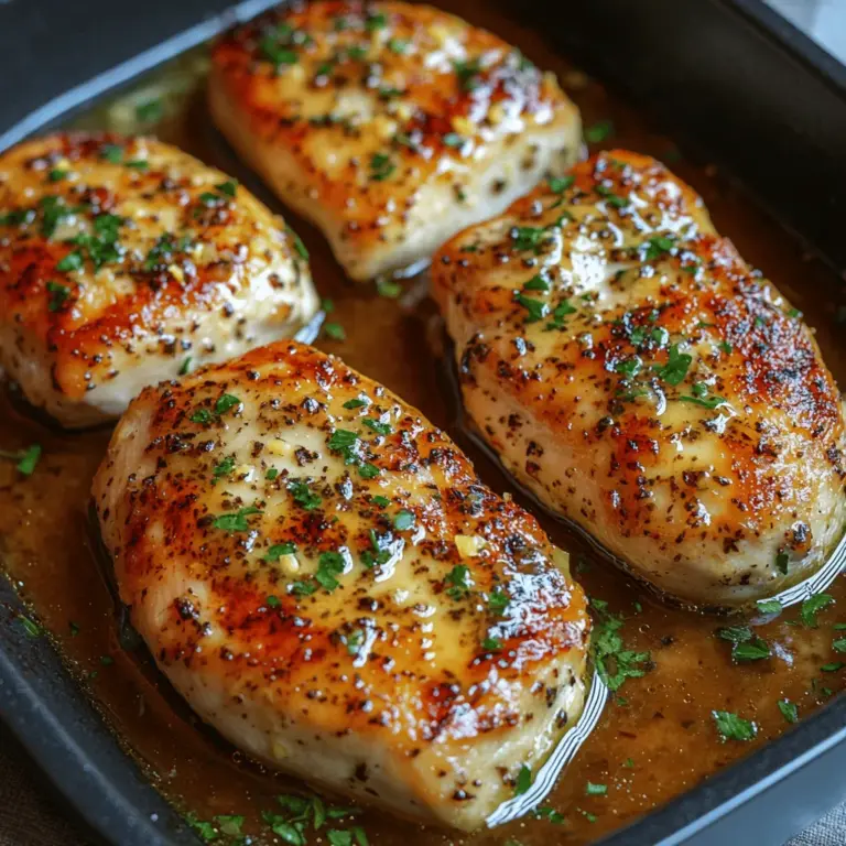 When it comes to preparing a meal that’s both comforting and flavorful, few dishes can rival the appeal of a garlic herb chicken breast. This recipe for melt-in-your-mouth garlic herb chicken breast is not just a meal; it’s an experience that delights the senses and satisfies the soul. The combination of tender chicken, aromatic herbs, and rich garlic creates a dish that is as delicious as it is simple to prepare. Whether you are serving it for a cozy weeknight dinner or a festive family gathering, this chicken breast recipe is sure to impress.