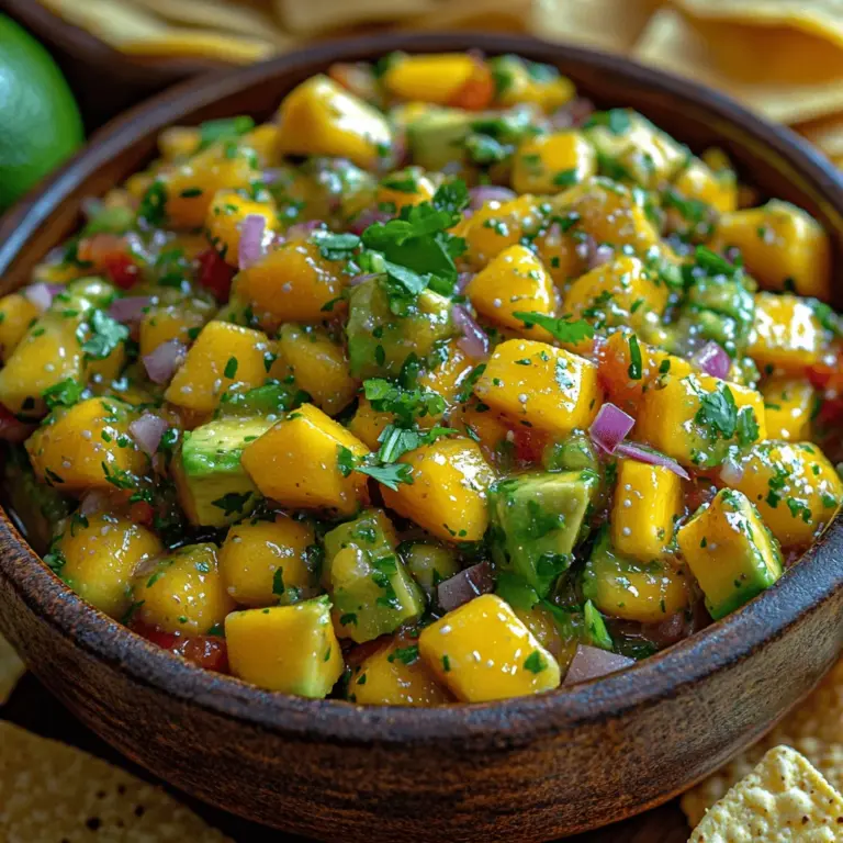 To create the perfect Mango Avocado Salsa, it's essential to understand the role of each ingredient. Each component contributes to the overall flavor, texture, and nutritional profile of the dish.