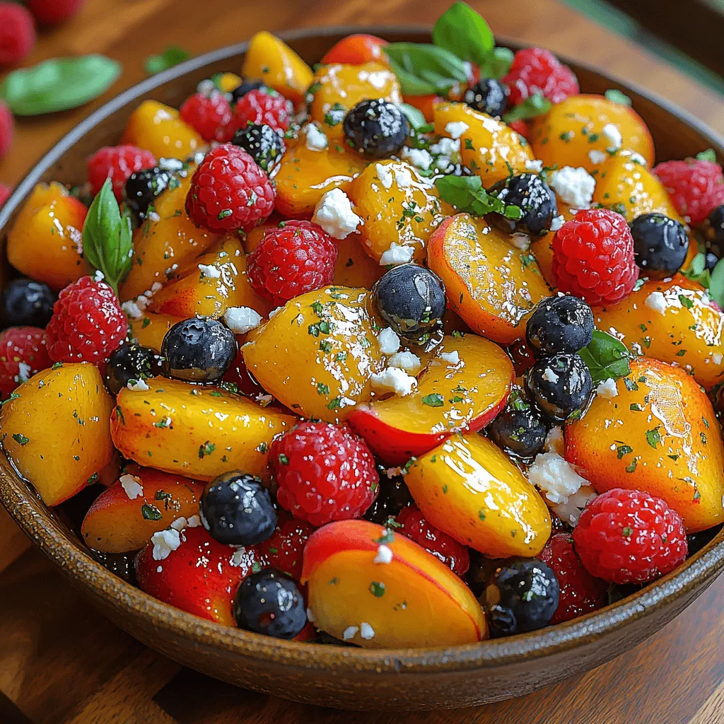 As the summer sun casts its warm glow, there’s nothing quite as refreshing as a vibrant fruit salad. Enter the 