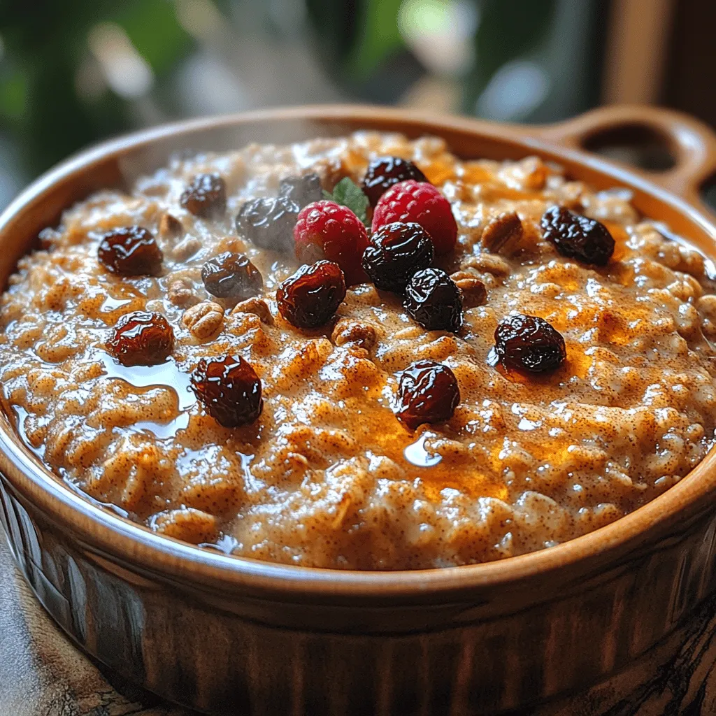 Oatmeal has long been heralded as a wholesome breakfast option, praised for its versatility and nourishing qualities. With its hearty texture and ability to keep you full throughout the morning, oatmeal is a staple in many households. Among the myriad of ways to enjoy this beloved grain, one standout recipe is Cozy Cinnamon Raisin Baked Oatmeal. This dish is not just a breakfast; it's an experience, evoking warmth and comfort with every bite.