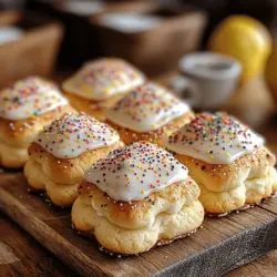 Ricotta Cloud Cookies are a delightful treat that perfectly embodies the softness and sweetness that cookie lovers crave. Originating from Italy, these cookies showcase the unique qualities of ricotta cheese, an ingredient that adds an unexpected yet delightful twist to traditional cookie recipes. While many cookies tend to be crispy or chewy, Ricotta Cloud Cookies offer a fluffy, cake-like texture that feels like a bite of heaven. They are not only a delicious indulgence but also versatile enough to be enjoyed at any occasion—whether it’s a festive gathering, a cozy afternoon tea, or simply a sweet snack after dinner.