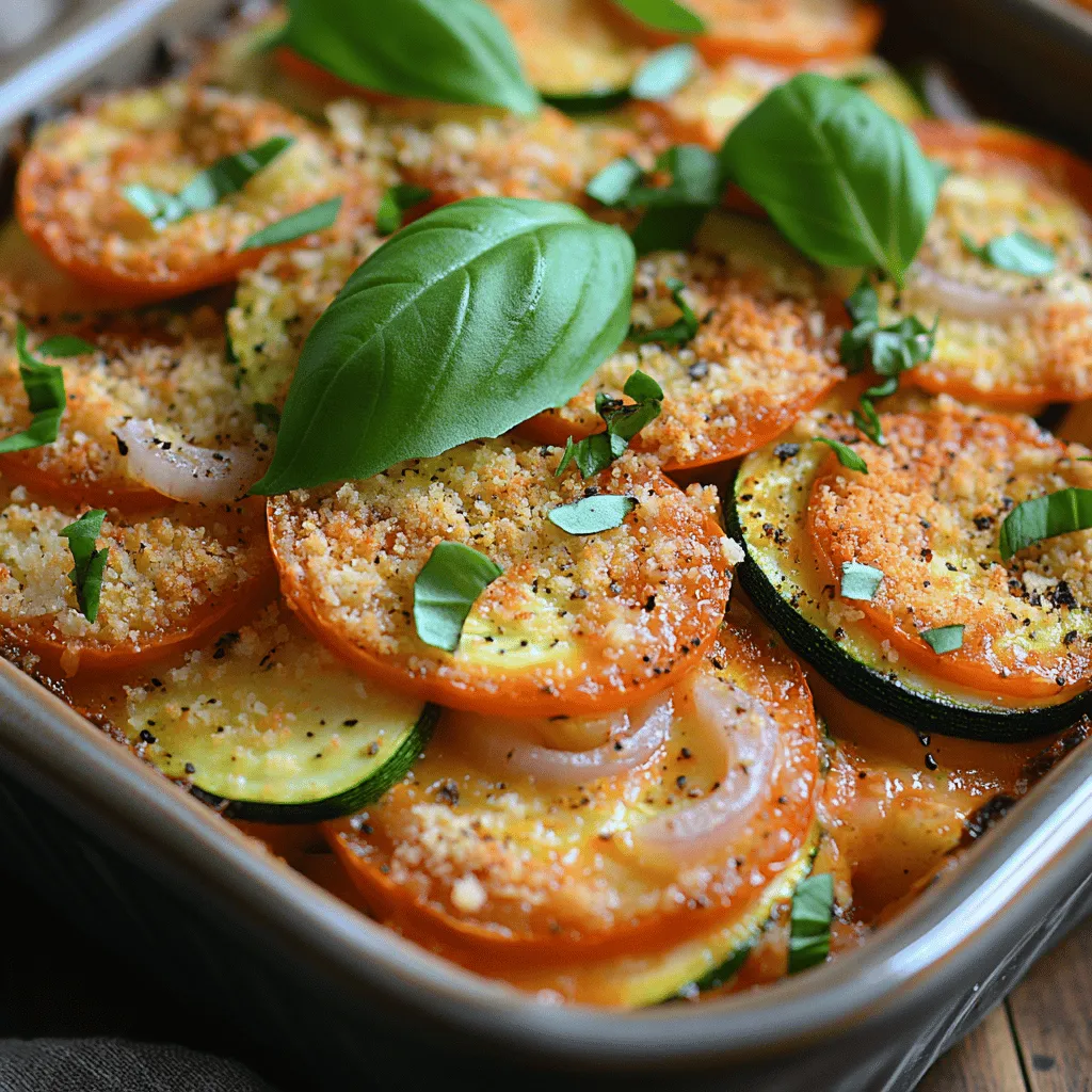 As summer approaches, the bounty of fresh vegetables becomes a highlight in many kitchens. Among these garden treasures, zucchini and tomatoes stand out, not only for their vibrant colors but also for their versatility and flavor. One dish that beautifully showcases these seasonal delights is the Zesty Baked Zucchini Tomato Gratin. This dish is not only visually appealing but also offers a delightful combination of flavors and textures that make it a perfect side or main dish for any summer gathering.