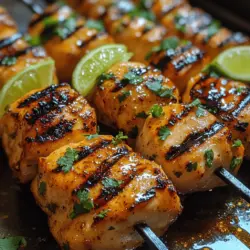 As the warm months roll in, the allure of grilling becomes irresistible. The sizzling sound of meat on the grill, the wafting aromas of spices and marinades, and the joyous gatherings with family and friends all contribute to the excitement of outdoor cooking. One recipe that perfectly embodies the spirit of summer grilling is the Coconut Lime Chicken Skewers. This dish combines the tropical flavors of coconut and lime with tender chicken, creating a mouthwatering experience that transports you to a sunny paradise with each bite.