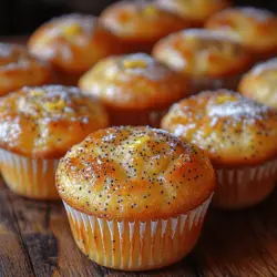 Lemon poppy seed muffins have long captivated the hearts and taste buds of muffin enthusiasts around the globe. Their refreshing citrus flavor, combined with the delightful crunch of poppy seeds, makes them a perfect choice for any occasion. Whether enjoyed as a breakfast staple, a mid-morning snack, or a sweet addition to your afternoon tea, these muffins are versatile and appealing. They embody a unique balance of tangy and sweet, creating a delightful explosion of flavor that leaves you wanting more.