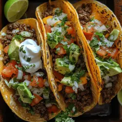 Tacos have emerged as a beloved staple in modern cuisine, captivating taste buds across the globe with their versatility and flavor. From street-side food trucks to gourmet restaurants, tacos have found their way into the hearts of food lovers, evolving into countless variations that cater to every palate. Among these delightful options, the Tango Fiesta Beef Tacos stand out as a vibrant and mouthwatering recipe that combines fresh ingredients and bold spices, making it an irresistible choice for any gathering or weeknight dinner.