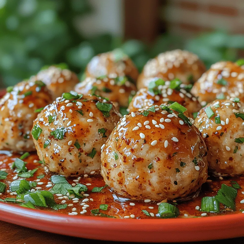 Firecracker Chicken Meatballs are not just your average meatball; they’re a vibrant explosion of flavors that transform a simple dish into a culinary experience. With a perfect balance of sweet, spicy, and savory elements, these meatballs have become a beloved favorite for many home cooks looking to impress their families or guests. In today’s fast-paced world, the importance of easy and flavorful recipes cannot be overstated. Firecracker Chicken Meatballs fit perfectly into any meal plan, allowing you to whip up something delicious without spending hours in the kitchen.