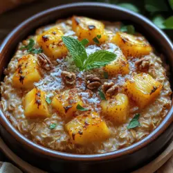 Baked oatmeal is quickly becoming a favorite breakfast choice among health-conscious individuals and busy families alike. This delightful dish not only offers a warm and comforting start to the day but also provides a nourishing combination of carbohydrates, fiber, and healthy fats. With its adaptability, baked oatmeal can cater to various flavor profiles, making it a versatile option for any palate.