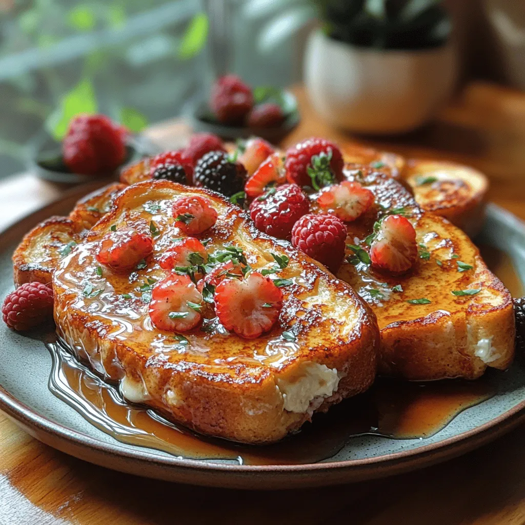 French toast is one of those timeless breakfast dishes that never goes out of style. Whether you're looking for a quick weekday breakfast or an indulgent weekend brunch, French toast serves as a versatile canvas for creativity. While traditional French toast is delicious on its own, the Dreamy Cream Cheese-Stuffed variety elevates this classic dish to a whole new level. Imagine thick slices of fluffy bread enveloping a rich and creamy filling, all topped with warm syrup and perhaps a sprinkle of powdered sugar. This recipe not only satisfies your cravings but also impresses your family and friends.