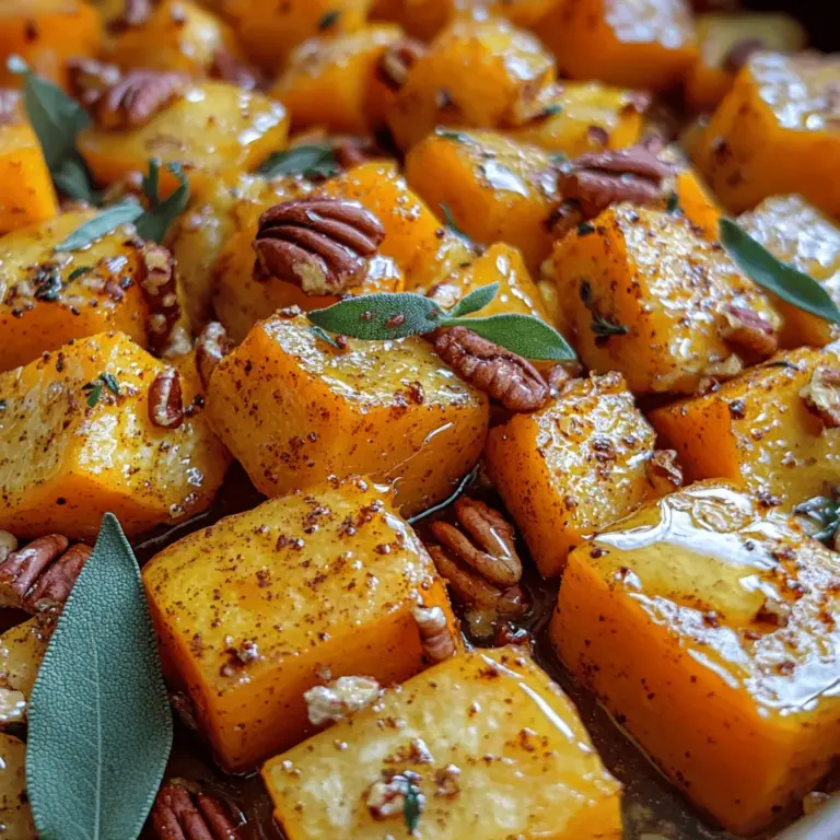 As the leaves turn and the air becomes crisp, the arrival of fall ushers in a bounty of seasonal produce, none more versatile and delicious than butternut squash. With its sweet, nutty flavor and creamy texture, this vibrant orange vegetable is a star on any autumn table. One of the most delightful and straightforward ways to enjoy butternut squash is by roasting it with honey, creating a dish that embodies the essence of the season. Honey Roasted Butternut Squash is not just a side dish; it is a celebration of the harmonious balance between sweet and savory, making it a perfect accompaniment for holiday feasts, family dinners, or even as a stand-alone treat.