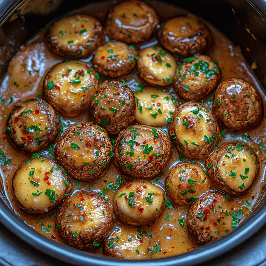 Discover the delightful world of savory slow cooker garlic butter mushrooms, a dish that elevates the humble mushroom to gourmet status. This recipe transforms fresh button or cremini mushrooms into a rich, buttery side dish infused with aromatic garlic and fresh herbs, all cooked to perfection in the convenience of a slow cooker. Whether you’re hosting a dinner party, preparing a weeknight meal, or looking for a flavorful addition to any dish, these mushrooms are sure to become a staple in your culinary repertoire.