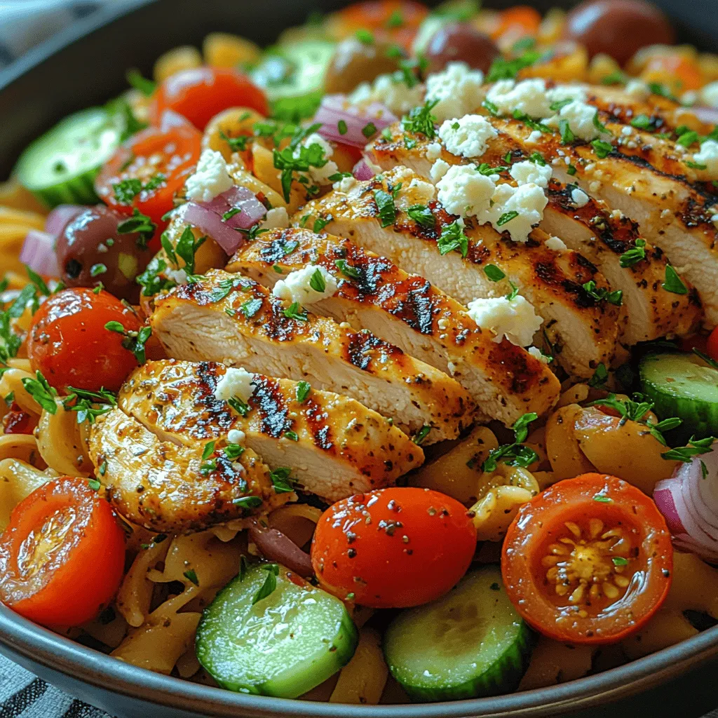Greek cuisine is celebrated around the world for its vibrant flavors, fresh ingredients, and healthful profile. Infused with herbs, vegetables, and wholesome grains, Greek dishes often highlight a balance between taste and nutrition. One standout among these culinary delights is the Grilled Chicken Greek Pasta Salad—a dish that embodies the spirit of Greece while being versatile enough to suit any occasion. Whether you're planning a summer barbecue, packing a picnic, or looking for a nutritious meal prep option, this salad is a refreshing choice that promises to tantalize your taste buds.