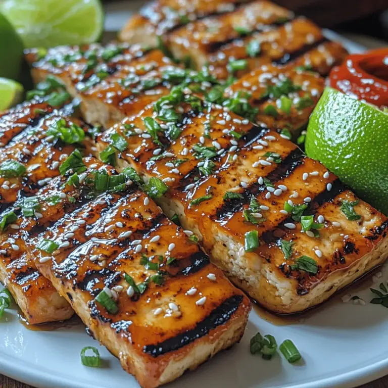 In the realm of plant-based cooking, tofu often stands as a versatile and beloved ingredient. Among the myriad of ways to prepare this culinary staple, one recipe that has captured the hearts of many is Honey Sriracha Grilled Tofu. This dish marries the sweetness of honey, the spicy kick of Sriracha, and the umami richness of soy sauce, creating a flavor profile that is both exciting and satisfying. Whether you're a seasoned vegetarian, a curious omnivore, or someone looking to incorporate healthier options into your diet, this grilled tofu is sure to impress.