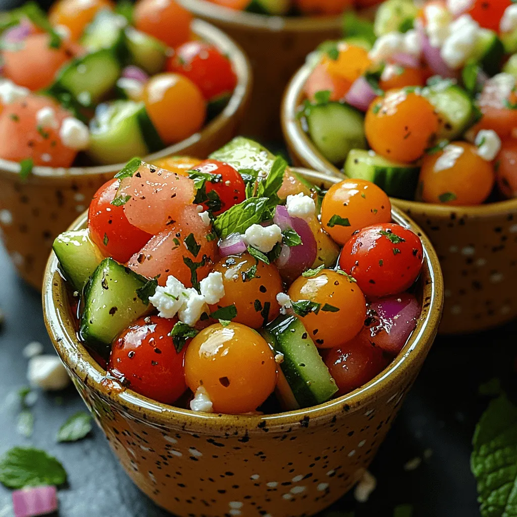 Cucumber and watermelon have long been staples in summer cuisine, celebrated for their refreshing flavors and versatility. Their popularity is not just a seasonal trend; these ingredients embody the spirit of summer eating. The sweet juiciness of watermelon pairs harmoniously with the crisp, mild flavor of cucumber, creating a refreshing contrast that is simply irresistible.
