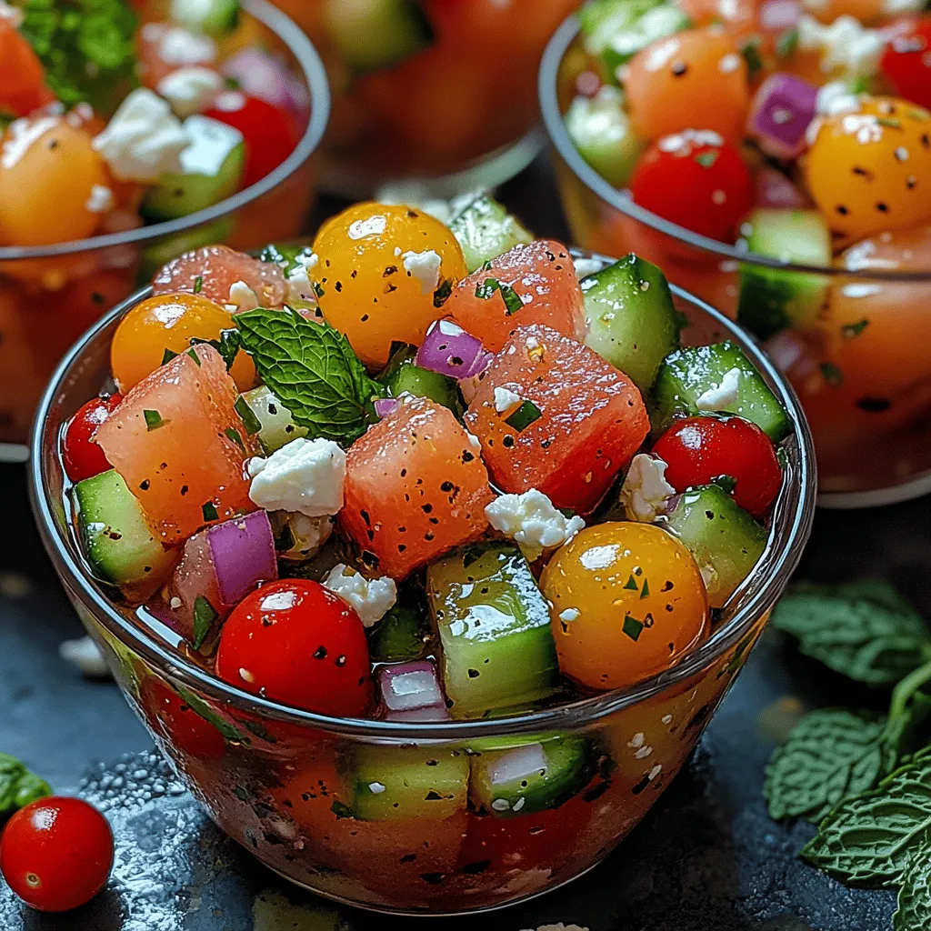 Cucumber and watermelon have long been staples in summer cuisine, celebrated for their refreshing flavors and versatility. Their popularity is not just a seasonal trend; these ingredients embody the spirit of summer eating. The sweet juiciness of watermelon pairs harmoniously with the crisp, mild flavor of cucumber, creating a refreshing contrast that is simply irresistible.
