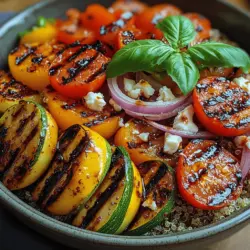 Mediterranean Grilled Vegetable & Quinoa Bowl Recipe: A Wholesome Delight