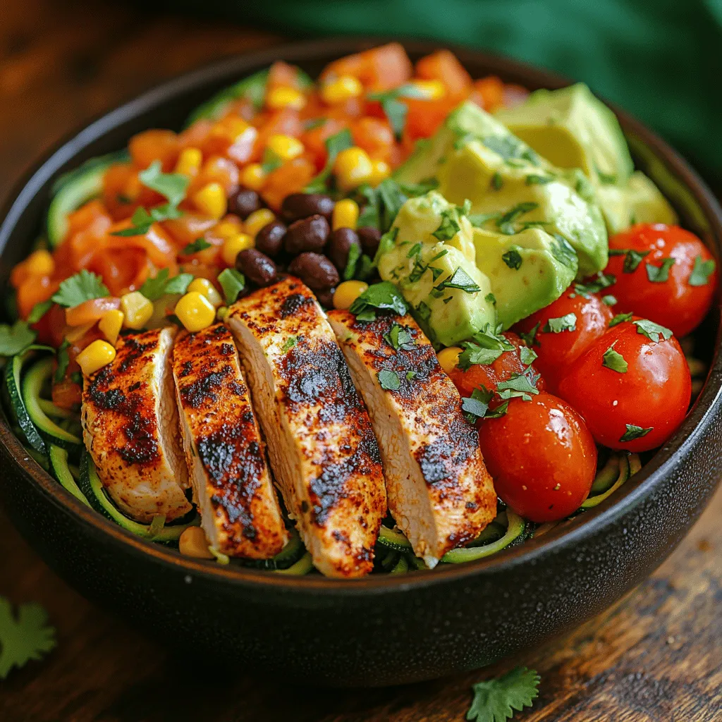 As the world increasingly shifts towards healthier eating habits, low-carb alternatives have surged in popularity. These alternatives not only help in managing weight but also promote overall well-being. One dish that has gained attention in health-conscious circles is the Taco Chicken Zoodle Bowl. This delicious and nutritious meal is perfect for those looking to enjoy the flavors of tacos while maintaining a balanced diet. By swapping traditional pasta for zucchini noodles, or 