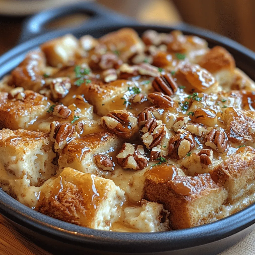 When it comes to comfort food, few desserts can rival the rich and indulgent experience of bread pudding. This Buttery Caramel Pecan Bread Pudding takes that classic dish and elevates it to a whole new level with its creamy texture, warm caramel sauce, and the irresistible crunch of pecans. Perfect for family gatherings, holiday celebrations, or simply as a sweet treat to enjoy at home, this recipe is a must-try for anyone who loves a deliciously decadent dessert.