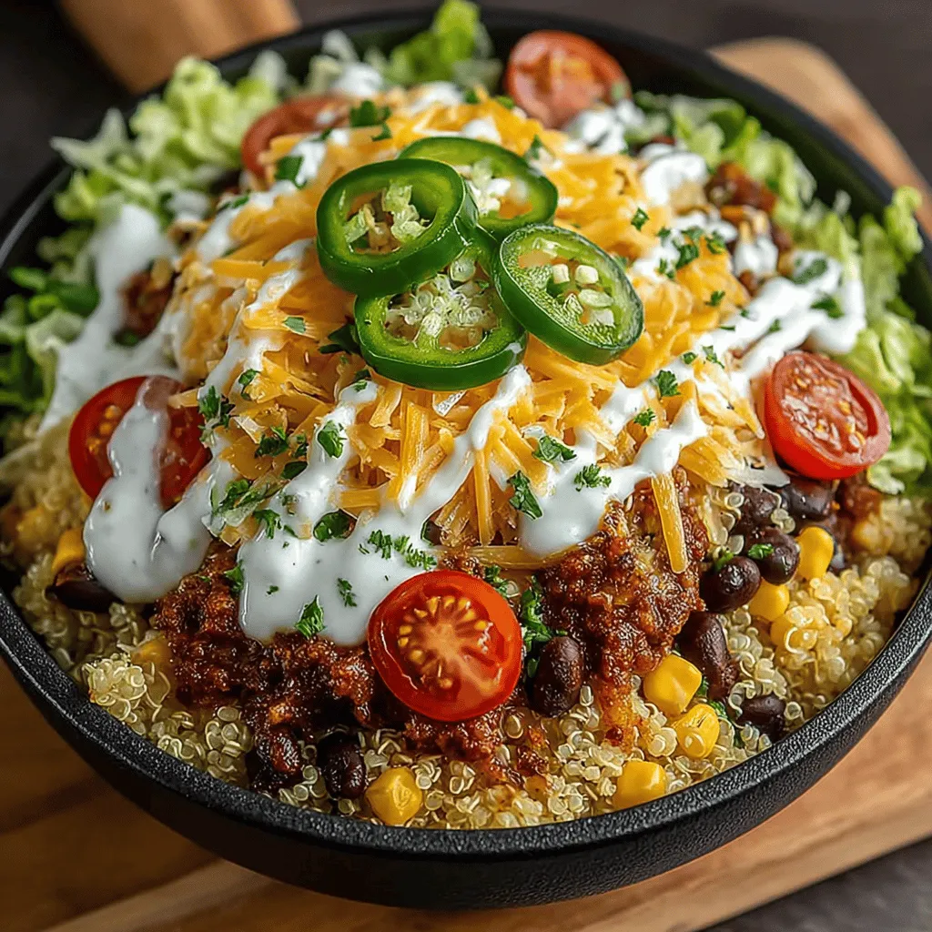 In the ever-evolving world of culinary delights, the Creamy Avocado Ranch Taco Bowl stands out as a vibrant and wholesome option that combines flavor, nutrition, and ease of preparation. This dish perfectly encapsulates the essence of modern meal prep, making it an ideal choice for busy weeknights and casual gatherings alike. With its harmonious blend of hearty grains, protein-rich black beans, and an array of fresh vegetables, all drizzled with a creamy avocado ranch dressing, it's no wonder this recipe has gained popularity among food enthusiasts.