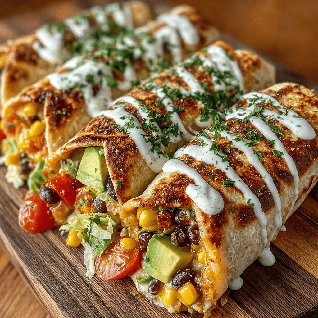 Toasting your wraps is a simple yet effective technique that elevates the texture and flavor profile of your Crunchy Southwest Veggie Wraps. This step not only enhances the crunch factor but also adds a delightful warmth to the wraps, creating a contrast between the crispy exterior and the fresh, vibrant filling.