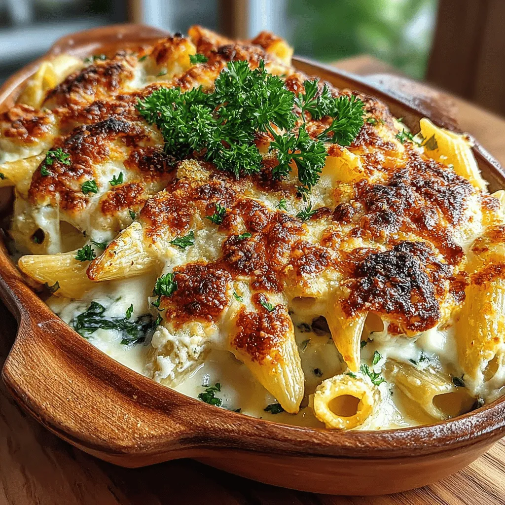 When it comes to comforting meals, baked pasta dishes hold a special place in the hearts of many. The combination of al dente pasta, rich and creamy sauces, and vibrant greens creates a symphony of flavors and textures that can turn any meal into a warm, inviting experience. Among the many pasta recipes available, Creamy Spinach & Alfredo Baked Penne stands out as a delightful choice for family dinners, gatherings, or cozy evenings spent at home. This dish not only brings a sense of comfort but also offers a balanced blend of nutrition and indulgence.